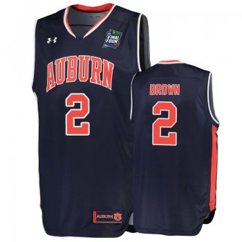 Auburn Tigers Bryce Brown #2 Navy 2019 Final-Four Replica Jersey