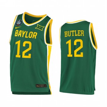 Jared Butler #12 Baylor Bears 2021 March Madness Final Four Jersey Green Home