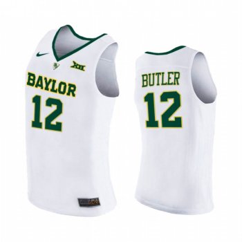 Baylor Bears Jared Butler Jersey 2021 March Madness Elite 8 White