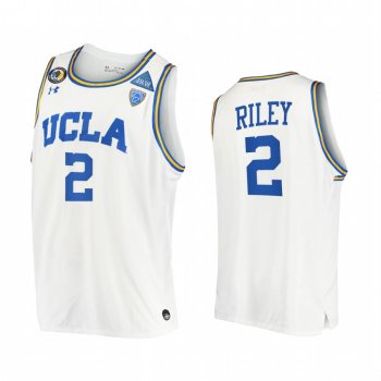 Cody Riley UCLA Bruins White Jersey 2021 March Madness PAC-12 Stand Together