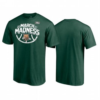 Ohio Bobcats Green 2021 NCAA Basketball Tournament March Madness Ticket Men Tee March Madness