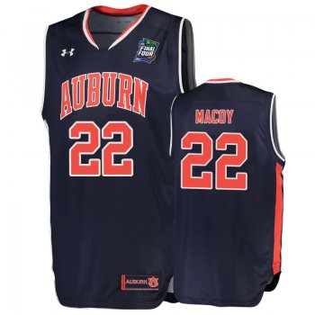 Auburn Tigers Will Macoy #22 Navy 2019 Final-Four Replica Jersey