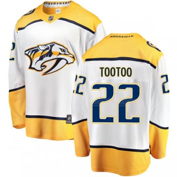 Men's Jordin Tootoo Nashville Predators Adidas 2020 Winter Classic Jersey - Authentic White