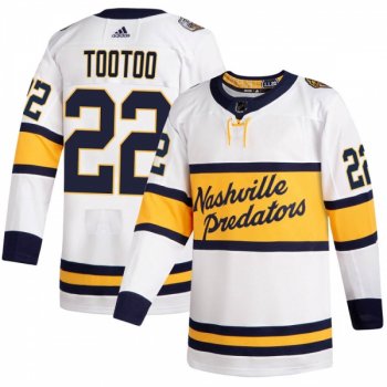 Youth Jordin Tootoo Nashville Predators Adidas 2020 Winter Classic Jersey - Authentic White