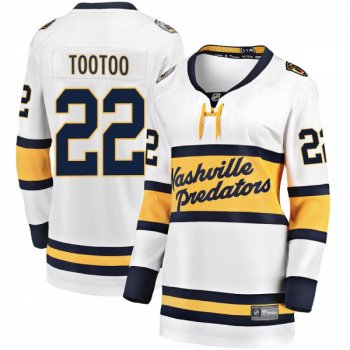 Women's Jordin Tootoo Nashville Predators Fanatics Branded 2020 Winter Classic Jersey - Breakaway White