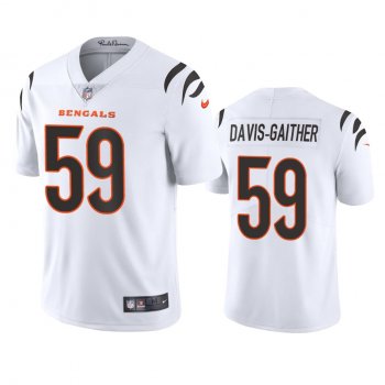 Men's Cincinnati Bengals Akeem Davis-Gaither White 2021 Vapor Limited Jersey