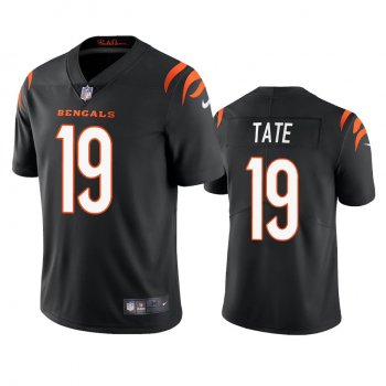 Men's Cincinnati Bengals Auden Tate Black 2021 Vapor Limited Jersey