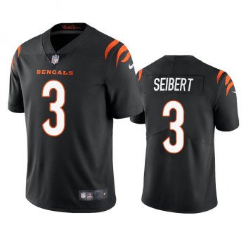 Men's Cincinnati Bengals Austin Seibert Black 2021 Vapor Limited Jersey