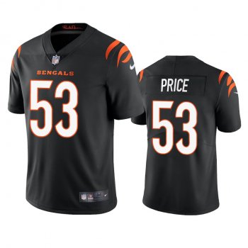 Men's Cincinnati Bengals Billy Price Black 2021 Vapor Limited Jersey