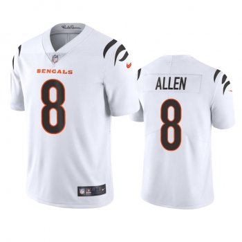 Men's Cincinnati Bengals Brandon Allen White 2021 Vapor Limited Jersey