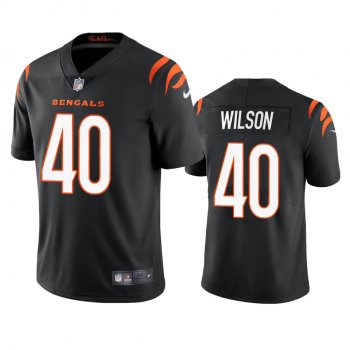 Men's Cincinnati Bengals Brandon Wilson Black 2021 Vapor Limited Jersey