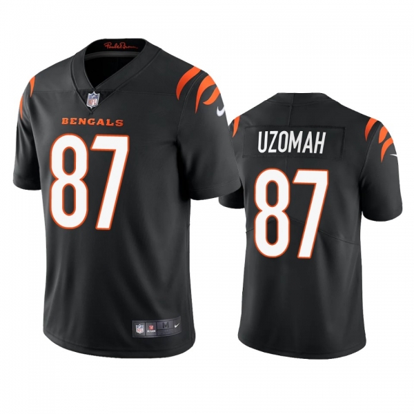 Men's Cincinnati Bengals C.J. Uzomah Black 2021 Vapor Limited Jersey