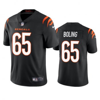 Men's Cincinnati Bengals Clint Boling Black 2021 Vapor Limited Jersey