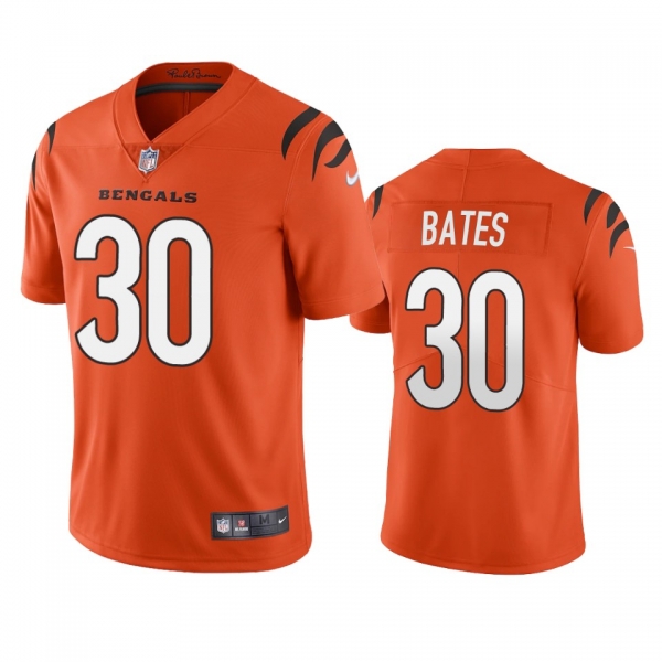 Men's Cincinnati Bengals Jessie Bates III Orange 2021 Vapor Limited Jersey