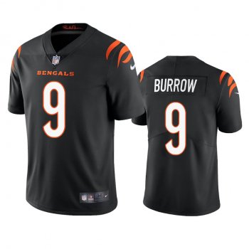 Men's Cincinnati Bengals Joe Burrow Black 2021 Vapor Limited Jersey