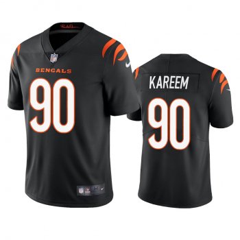 Men's Cincinnati Bengals Khalid Kareem Black 2021 Vapor Limited Jersey