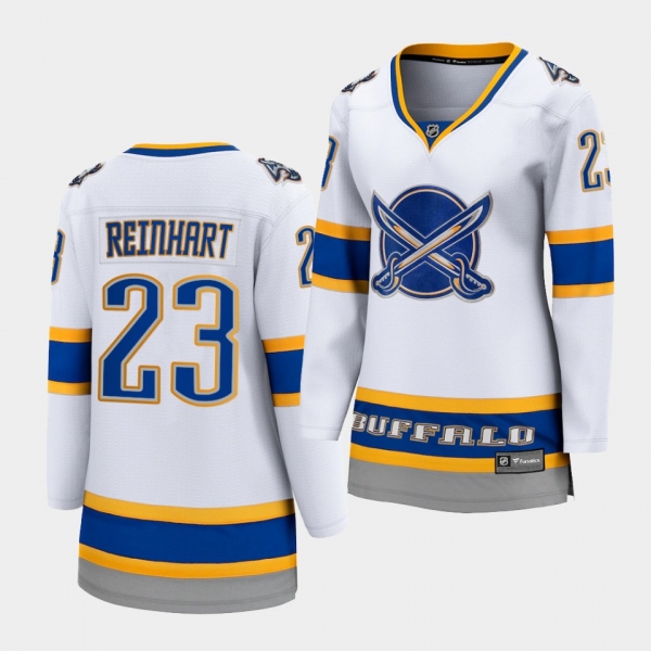 Women Sam Reinhart Buffalo Sabres 2021 Reverse Retro White Special Edition Jersey