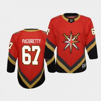 Youth Max Pacioretty Vegas Golden Knights 2021 Reverse Retro Red Replica Jersey