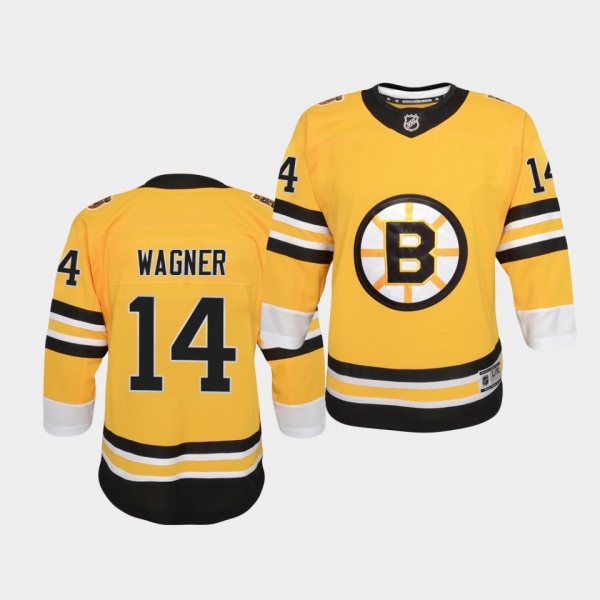 Youth Chris Wagner Boston Bruins 2021 Reverse Retro Gold Replica Jersey