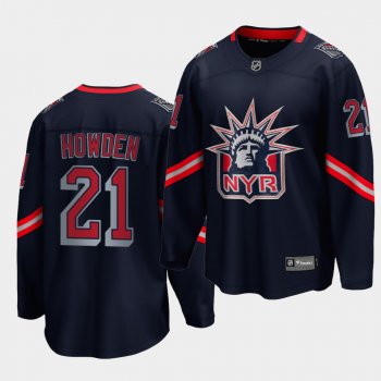 Brett Howden New York Rangers 2021 Special Edition Navy Reverse Retro Men Jersey