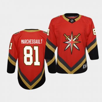 Youth Jonathan Marchessault Vegas Golden Knights 2021 Reverse Retro Red Replica Jersey