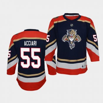 Youth Noel Acciari Florida Panthers 2021 Reverse Retro Navy Replica Jersey