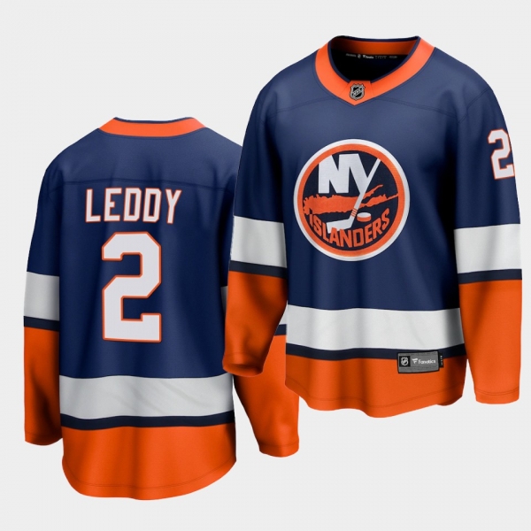 nick leddy New York Islanders 2021 Special Edition Navy Reverse Retro Breakaway Jersey