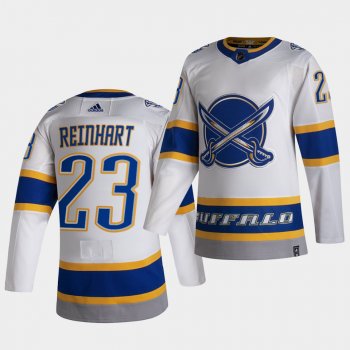 Buffalo Sabres 2021 Reverse Retro Sam Reinhart White Special Edition Jersey