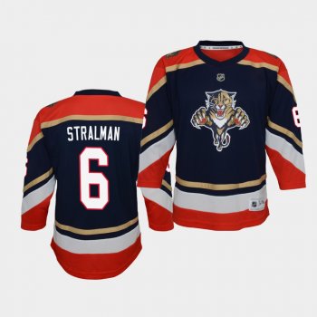 Youth Anton Stralman Florida Panthers 2021 Reverse Retro Navy Replica Jersey