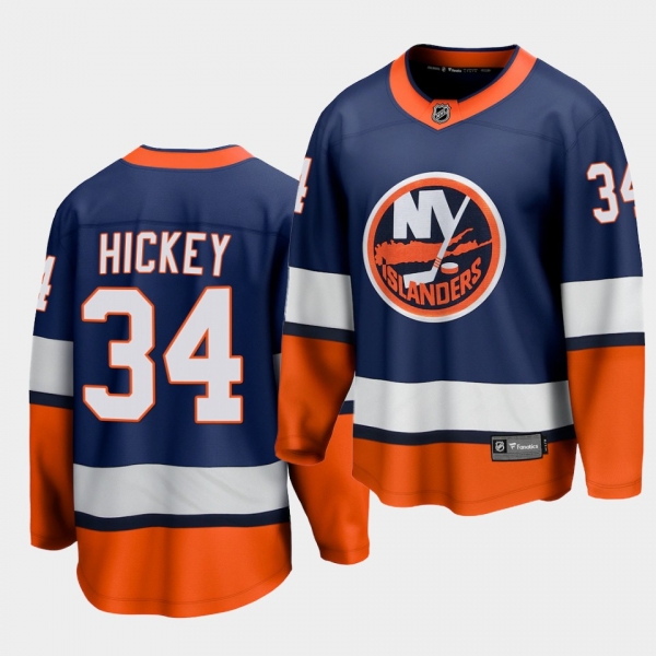 Thomas Hickey New York Islanders 2021 Special Edition Navy Reverse Retro Breakaway Jersey