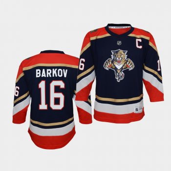 Youth Aleksander Barkov Florida Panthers 2021 Reverse Retro Navy Special Edition Jersey