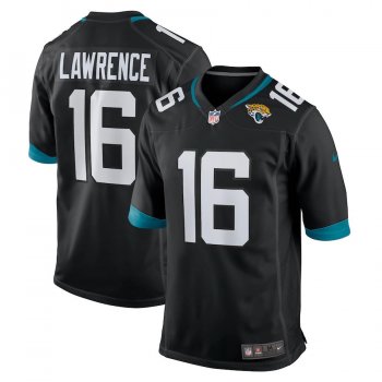 Youth Trevor Lawrence Jacksonville Jaguars Nike 2021 NFL Draft First Round Pick Alternate Game Jersey - Black