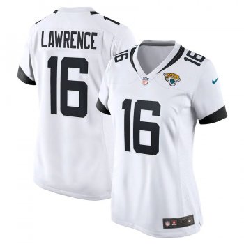 Women's Trevor Lawrence Jacksonville Jaguars Nike 2021 NFL Draft First Round Pick Game Jersey - White