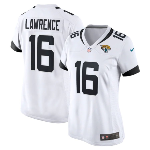 Women's Trevor Lawrence Jacksonville Jaguars Nike 2021 NFL Draft First Round Pick Game Jersey - White