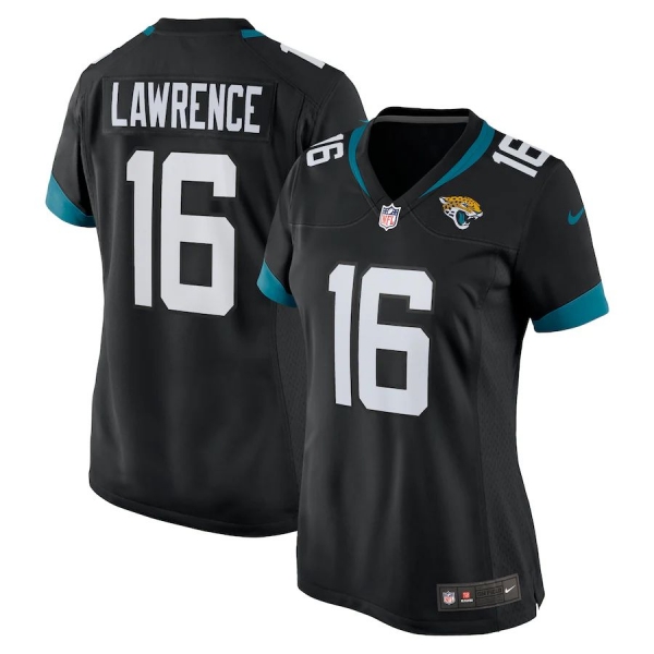 Women's Trevor Lawrence Jacksonville Jaguars Nike 2021 NFL Draft First Round Pick Alternate Game Player Jersey - Black