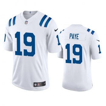 Indianapolis Colts Kwity Paye White 2021 NFL Draft Vapor Limited Jersey