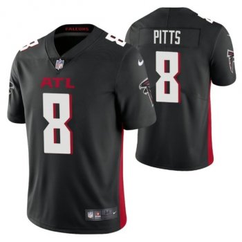 Atlanta Falcons Kyle Pitts Black 2021 NFL Draft Vapor Limited Jersey