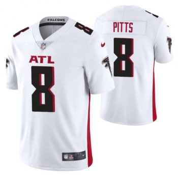 Atlanta Falcons Kyle Pitts White 2021 NFL Draft Vapor Limited Jersey