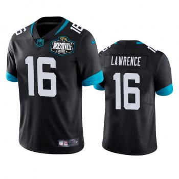 Jacksonville Jaguars Trevor Lawrence Black 2021 NFL Draft Vapor Limited Jersey