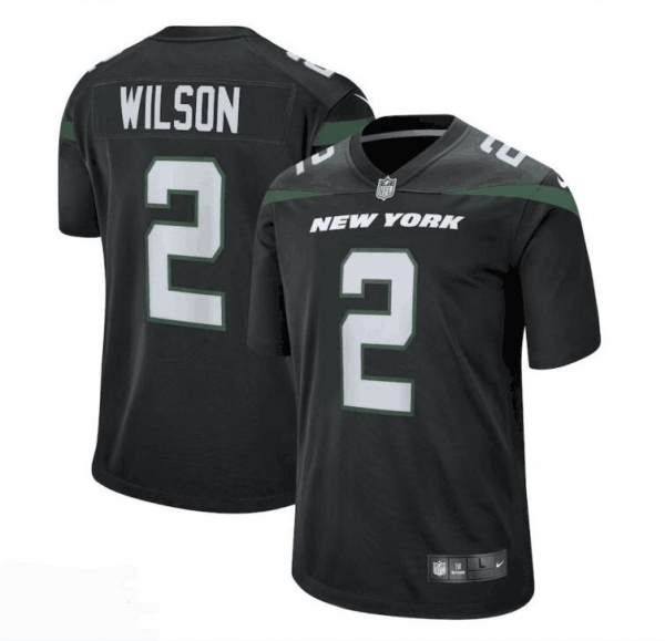 New York Jets Zach Wilson Black 2021 NFL Draft Vapor Limited Jersey