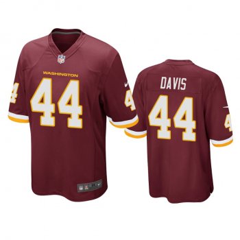 Washington Football Team Jamin Davis Burgundy 2021 NFL Draft Game Jersey