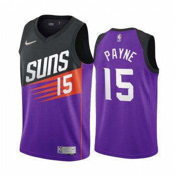 Cameron Payne Phoenix Suns 2021 Earned Edition Purple #15 Jersey Swingman