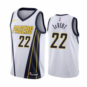 Caris LeVert Indiana Pacers 2020-21 Earned Edition White #22 Jersey 2021 Trade