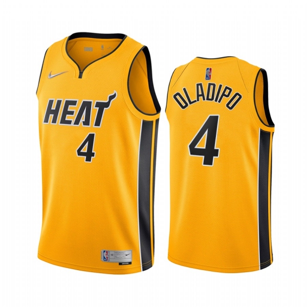 Victor Oladipo Miami Heat Gold Earned Edition 2021 Trade Jersey