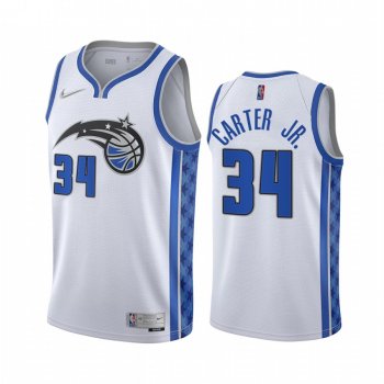 Wendell Carter Jr. Orlando Magic White Earned Edition 2021 Trade Jersey