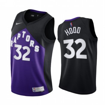 Rodney Hood Toronto Raptors Earned Edition Purple #32 Jersey 2021 Trade