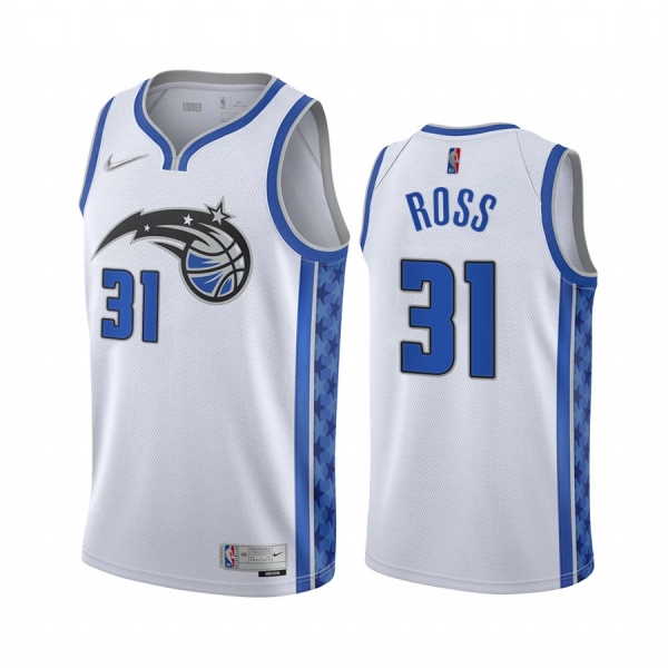 Terrence Ross Orlando Magic 2020-21 Earned Edition White #31 Jersey Swingman