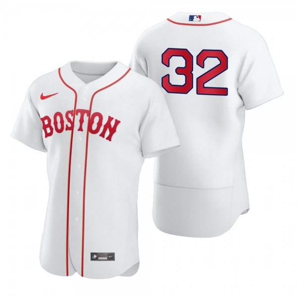 Men's Boston Red Sox Derek Lowe White 2021 Patriots' Day Authentic Jersey