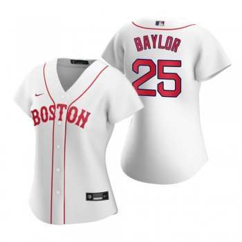 Women's Boston Red Sox Don Baylor White 2021 Patriots' Day Replica Jersey