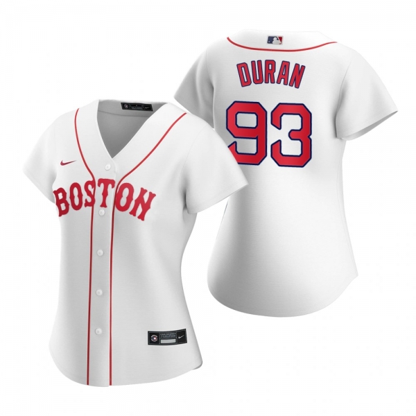 Women's Boston Red Sox Jarren Duran White 2021 Patriots' Day Replica Jersey